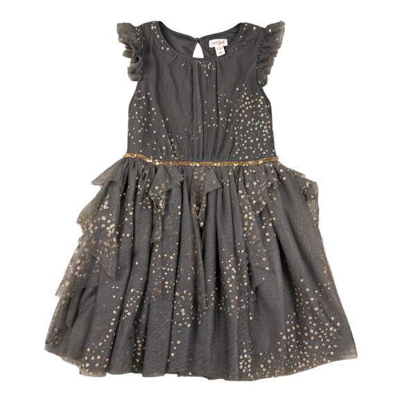 Cat & Jack Girls’ Gray Tulle Party Dress – Size M‎ (7/8) - Picture 1 of 8